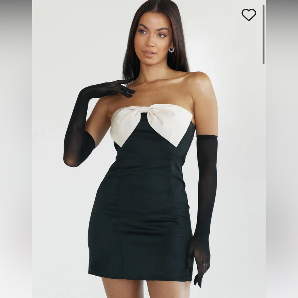 Princess Polly Kesi Bow Mini Dress
